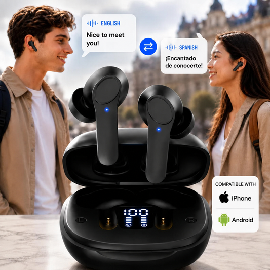 GlobeTalk™ - AI Translation Earbuds