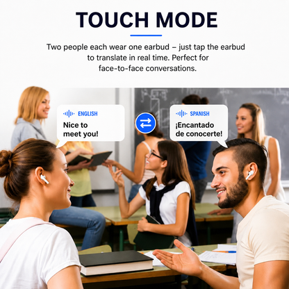 GlobeTalk™ - AI Translation Earbuds